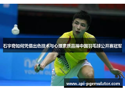 石宇奇如何凭借出色技术与心理素质赢得中国羽毛球公开赛冠军