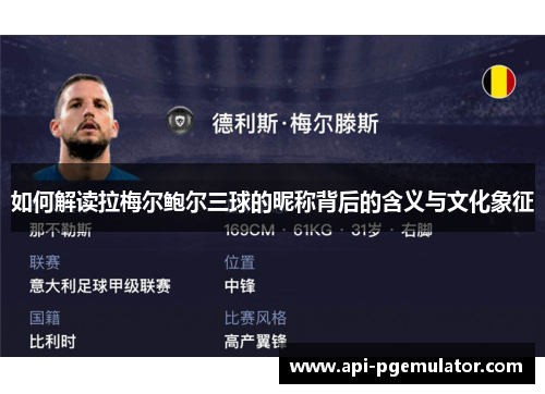 如何解读拉梅尔鲍尔三球的昵称背后的含义与文化象征 如何解读拉梅尔鲍尔三球的昵称背后的含义与文化象征